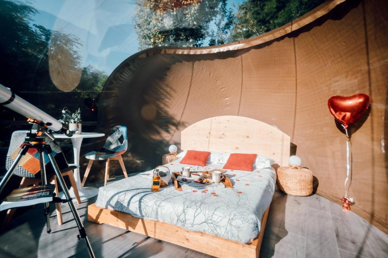 Maso La Marianna Bubble Glamping In Trentino Bed and Breakfast Sant'Orsola Exteriör bild