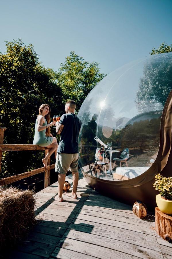 Maso La Marianna Bubble Glamping In Trentino Bed and Breakfast Sant'Orsola Exteriör bild