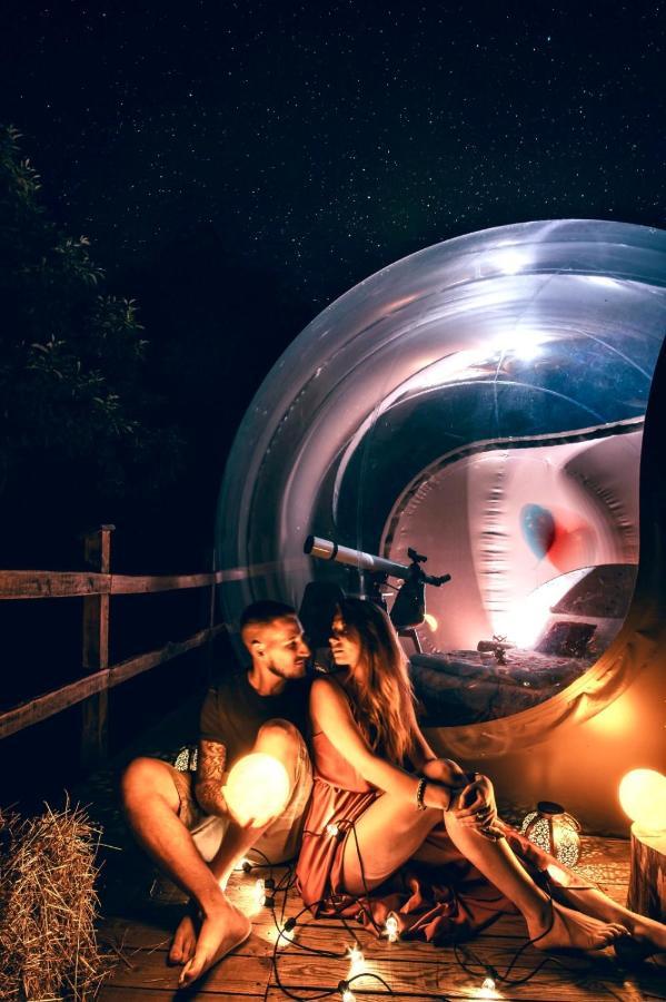Maso La Marianna Bubble Glamping In Trentino Bed and Breakfast Sant'Orsola Exteriör bild